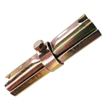 Customized Scaffold Accessories High Strength Scaffold Swivel Coupler Silver