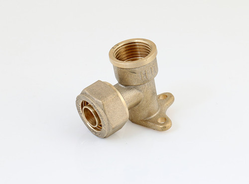 Pex pipe fittings brass compression fittings copper oring connector Tee