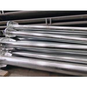 Quality ODM Street Light Columns Outside Galvanized Light Pole Powder Coating for sale