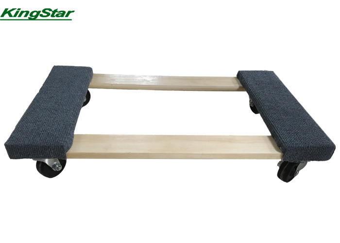 Colorful Hardwood Carpet End Dolly With One Hand Hole , Roll Easily On Most Surfaces