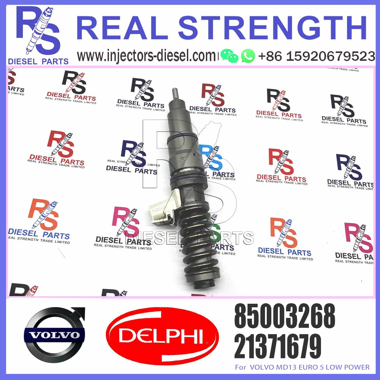 Diesel Fuel Injector 21371679 7421340616 21340616 85003268 BEBE4D25001 For V-O-L-V MD13 EURO 5 LOW POWER