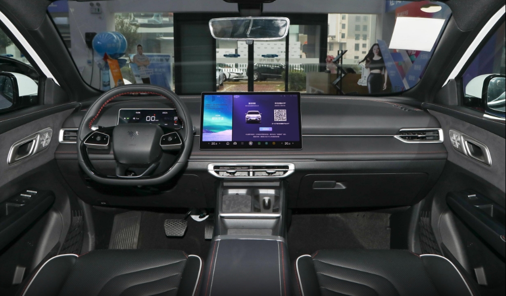 Body Structure 5-door 5-seat SUV 2023 Neta X Electric SUV with 500km EV Range and Maximum Speed of 150km/h