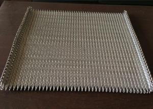 China Stainless Metal Cordweave Compound Balanced Belt For Metal Heat Treatment Oven on sale