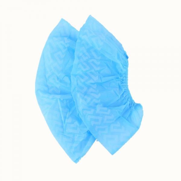 Buy Non Skid Elastic SMS Medical Disposable Shoe Covers 25gsm at wholesale prices
