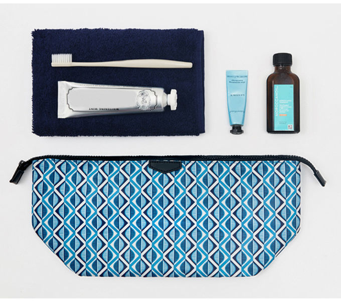 High Quality Folding Portable Recycled Cosmetic Make Up Travel Bag