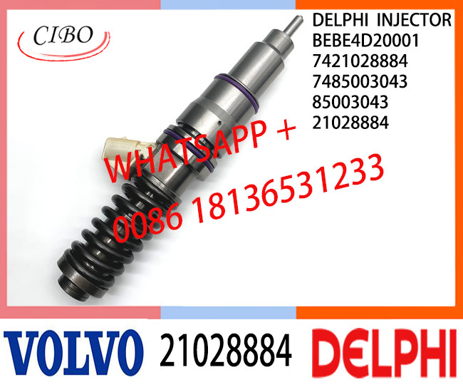 Fuel engine Diesel Injector 21028884 BEBE4D20001 7421028884 7485003043 85003043 E3.18 for VOL REN-AULTT 11LTR EURO3 LO