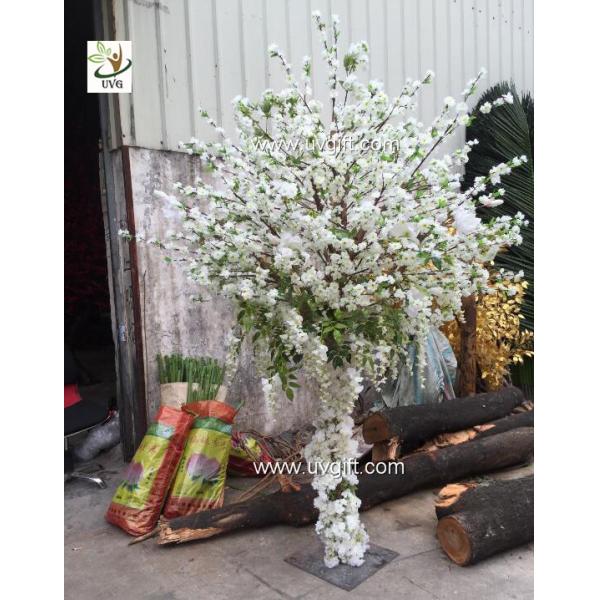 UVG 4ft Tall Wedding Centerpieces for Tables Wisteria and Cherry Blossom Artificial