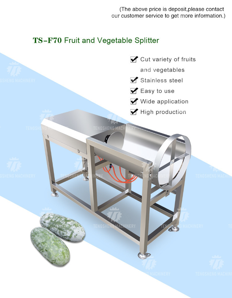 Multifunctional SS Vegetable Processing Machine Pawpaw Melon Separator
