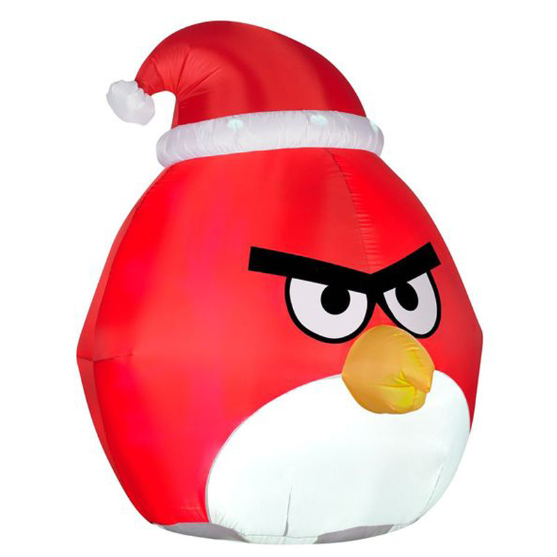 Factory Customized Christmas Cartoon Decoration Inflatable Bird for Yard or Garden