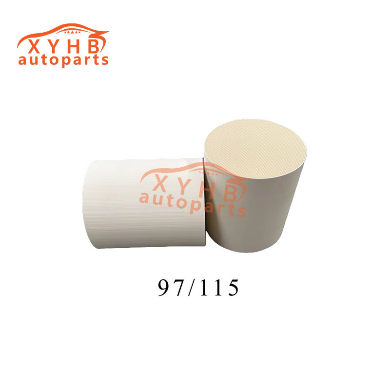 Ceramic Carrier Three-Way Catalyst High-Quality Euro 1-5 Model: 93*115/93*115