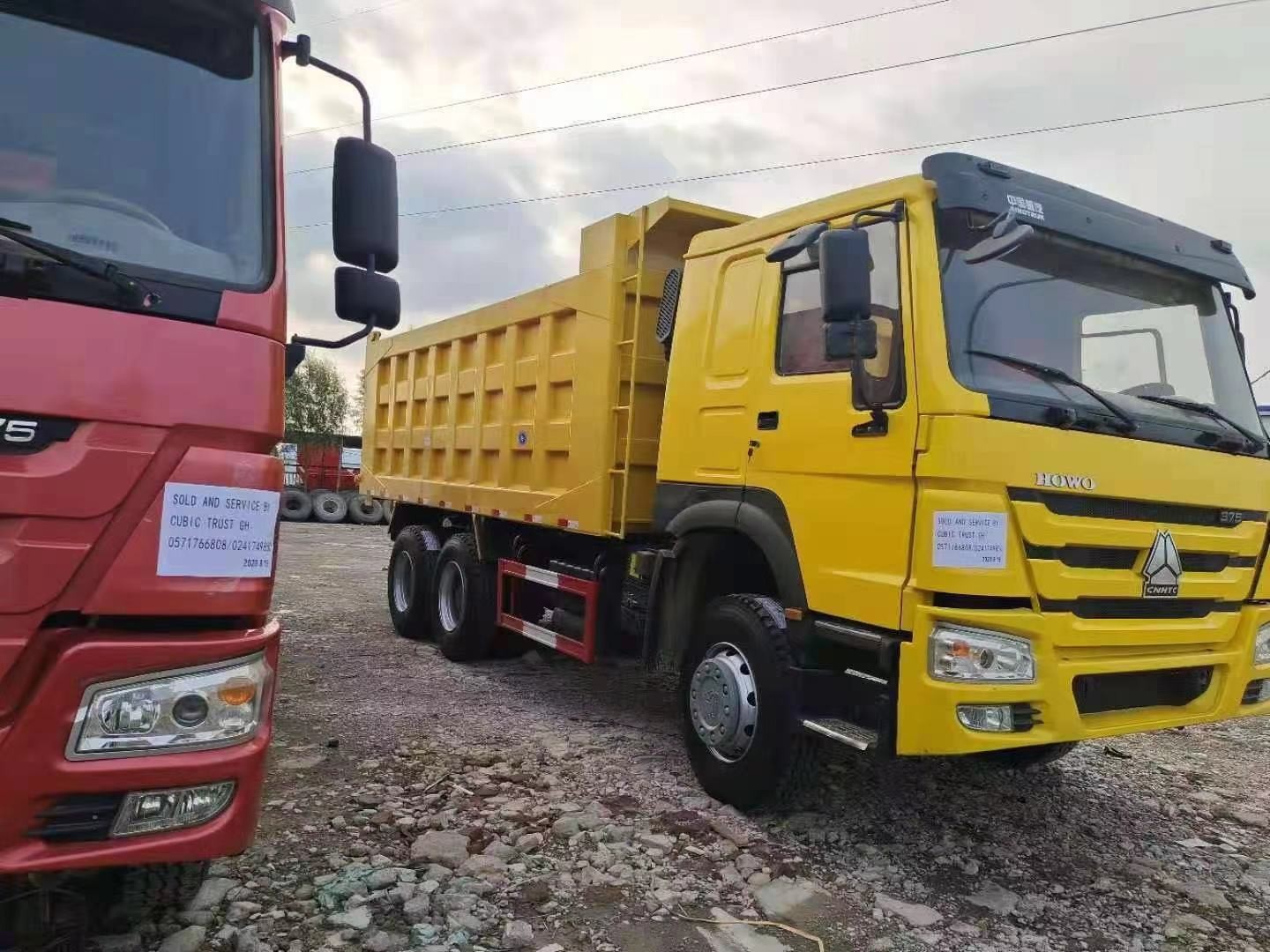 Used HOWO 375 dump Truck low price