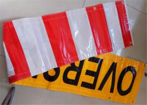 China Outdoor Custom Made Vinyl Banners Printed Yellow Black For Business on sale