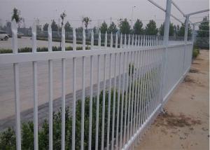 Quality Galvanization Steel Picket Fence 1800*2400mm Rot Proof for sale