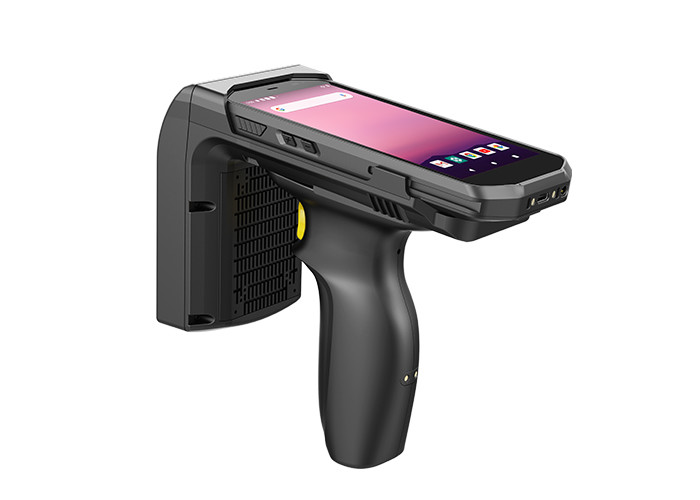 Quality 8 Cores Android 9.0 Industrial Rugged PDA UHF With 2D Barcode Scanner for sale