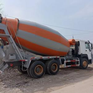 China Used cement mixer truck 12 square 14 square concrete mixing tank truck commercial mixing transport tank truck on sale