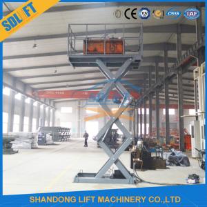 Quality CE 1T 4M Lightweight Scissor Lift Table For Cargo Moving for sale