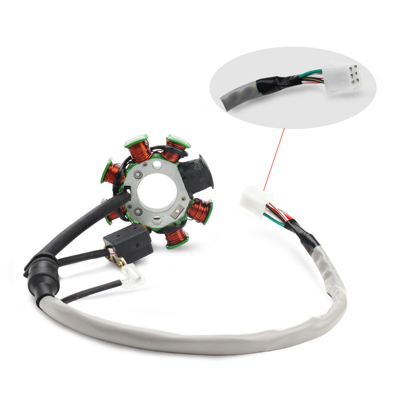 Motorcycle Parts Magnetic Generator Stator Coil Fit For BM150 YAYE Motorcycle Engine Accessories
