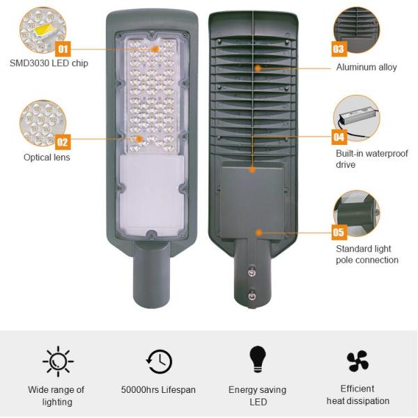High Brightness Outdoor SMD3030 Led Street Light IP65 150w