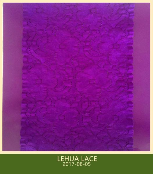 Hot Selling and nice quality Nylon Spandex Stretchy Brazil Lace from China