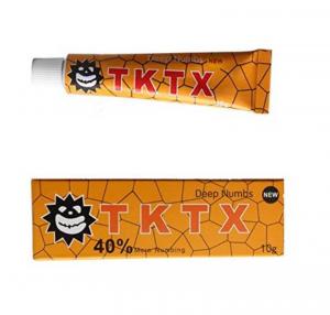 Quality TKTX Quick Strong Effect No Pain 40% Tattoo Anesthetic Cream / Deep Numb Cream for sale