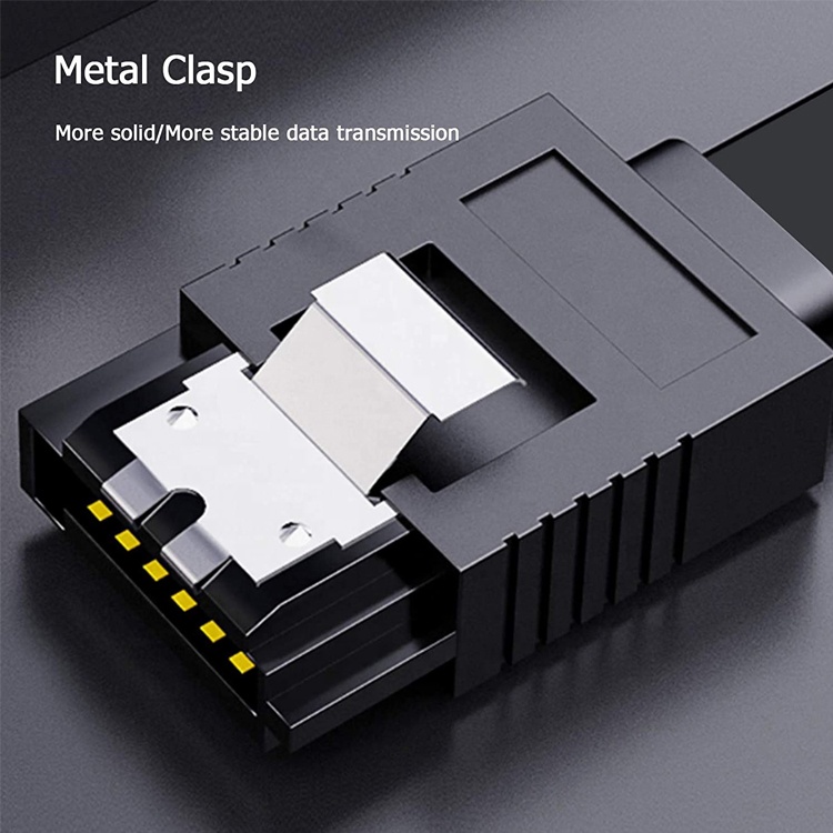 High Speed 6Gbps 8pin Data Charging Sata III 3.0 Power Extension Cable for Hard Disk HDD SSD