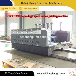 PLC Control Cardboard Box Making Machine