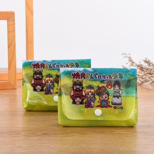 Quality Plastic Snap Pvc Button Bag Pouch Document File Folder Waterproof for sale