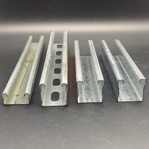 Quality High Stength Hot Dip Galvanized Strut Channel with Rib for sale