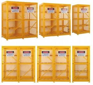 Quality Aerosol Cage Gas Cylinder Hazardous Substance Storage Cabinet for sale