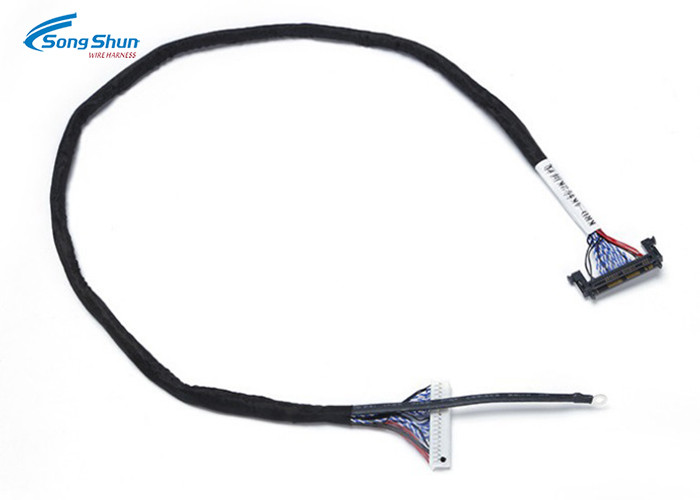 Stable LVDS Coaxial Cable DF19 20Pin To FX 51Pin Automotive Infotainment Systems