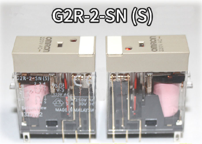 Omron Relay G2R-2-SN(S)-DC24V, 110VAC, 220VAC (8 Pin)