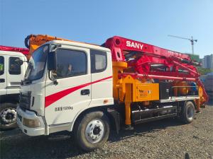 Quality Used 21m Hydraulic Truck Mounted Concrete Pump Remanufactured 2013 SANY for sale