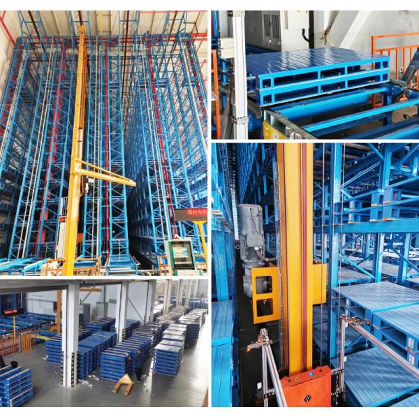 Steel and Wood Structure Pallets Iron Pallet Metal Pallets For ASRS Automatic Storage And Retrieval System