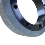 PU Drive AGV Wheel Heavy Duty Polyurethane Casters 180mm