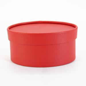 Quality Luxury Red Cardboard Paperboard Oval Paper Gift Box Kraft Packaging for sale