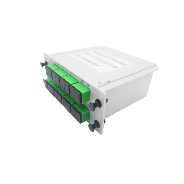 Factory price 1M ABS box type fiber optical MPO plc splitter 96core LSZH Multi-mode OM3 no connector