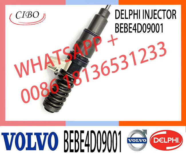 20702362 VOE20702362 BEBE4D33001 BEBE4D09001 common rail fuel injector for VOL truck
