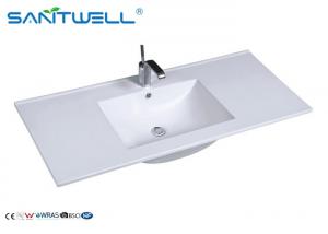 Quality Commercial Counter Top Wash Basin Single Sink Bowl With Drainer AB8003-100 for sale