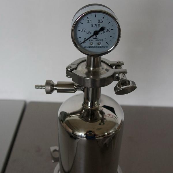 Two Core Cartridge Filter Housing Stainless Steel Industrial Precision