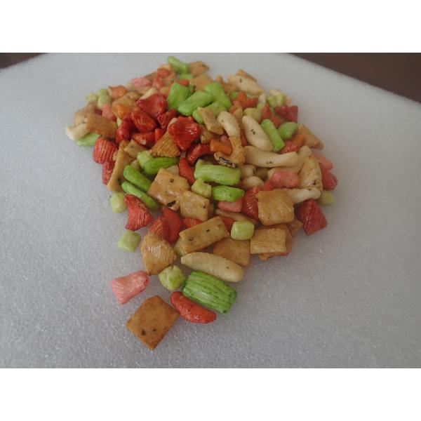 Gourmet Rice Cracker Snacks High Temperature Oriental Rice Snacks