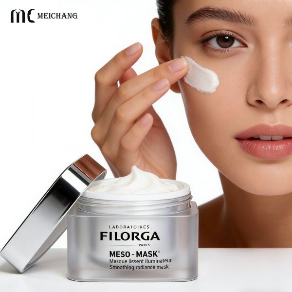 15G、30G、50G Square Rounded Acrylic Mask Jar Cream Jar (MC-541)