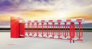 China Parking Automatic Industrial Fence Barrier Arm , Car Park Automatic Boom Gate on sale