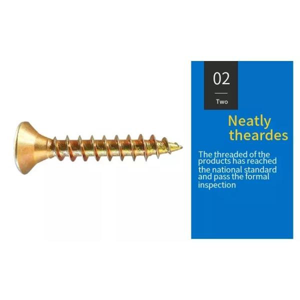 DIN7982 Self Tapping Metal Screws Stainless Steel Countersunk Self Tapping Screws