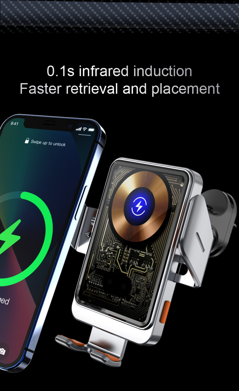 Qi-compatible Fast Charge Wireless Charging Pad - Output 5V/1A