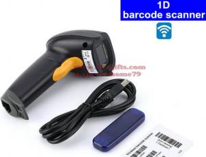 China Wireless Laser Barcode Scanner Long Range Cordless Bar Code Reader for POS and Inventory on sale