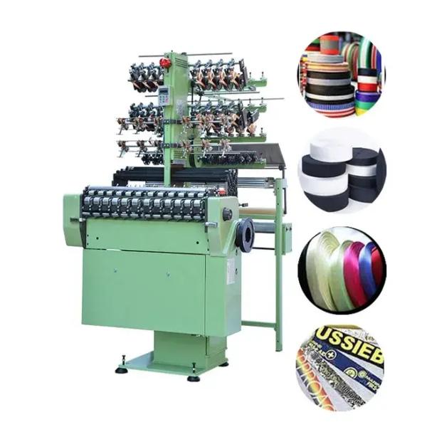 High Output Loom Polyester Elastic Tape Making Machine Easy Maintenance