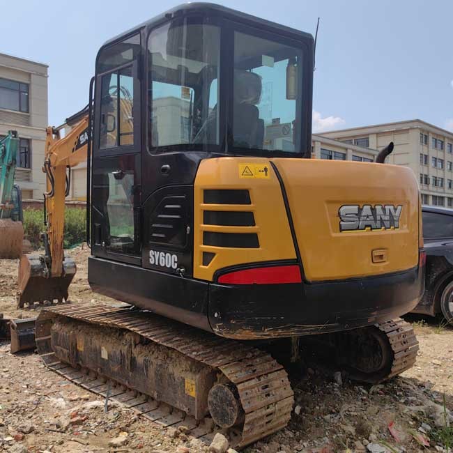 Original 0.12m3 Bucket Capacity Little Compact Used Excavator SANY SY75Cpro Crawler Excavator 0.7tons