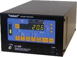 Quality Oxygen Analyzer Model LC-300  Compact type TORAY for the application of controlling and monitoring for sale