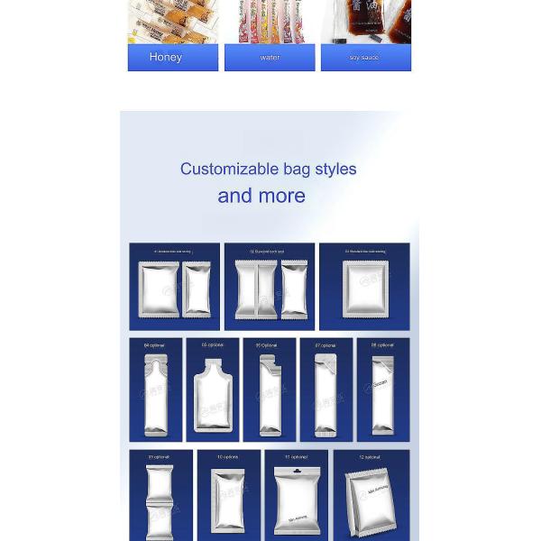 Vertical Automatic Quantitative Milk Powder Packaging Machine for Granule Filling Easy