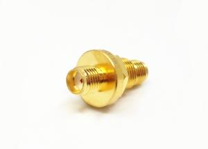 Quality Bulkhead Mount Hermetic Seal SMA Female to SMA Female Adapter for sale